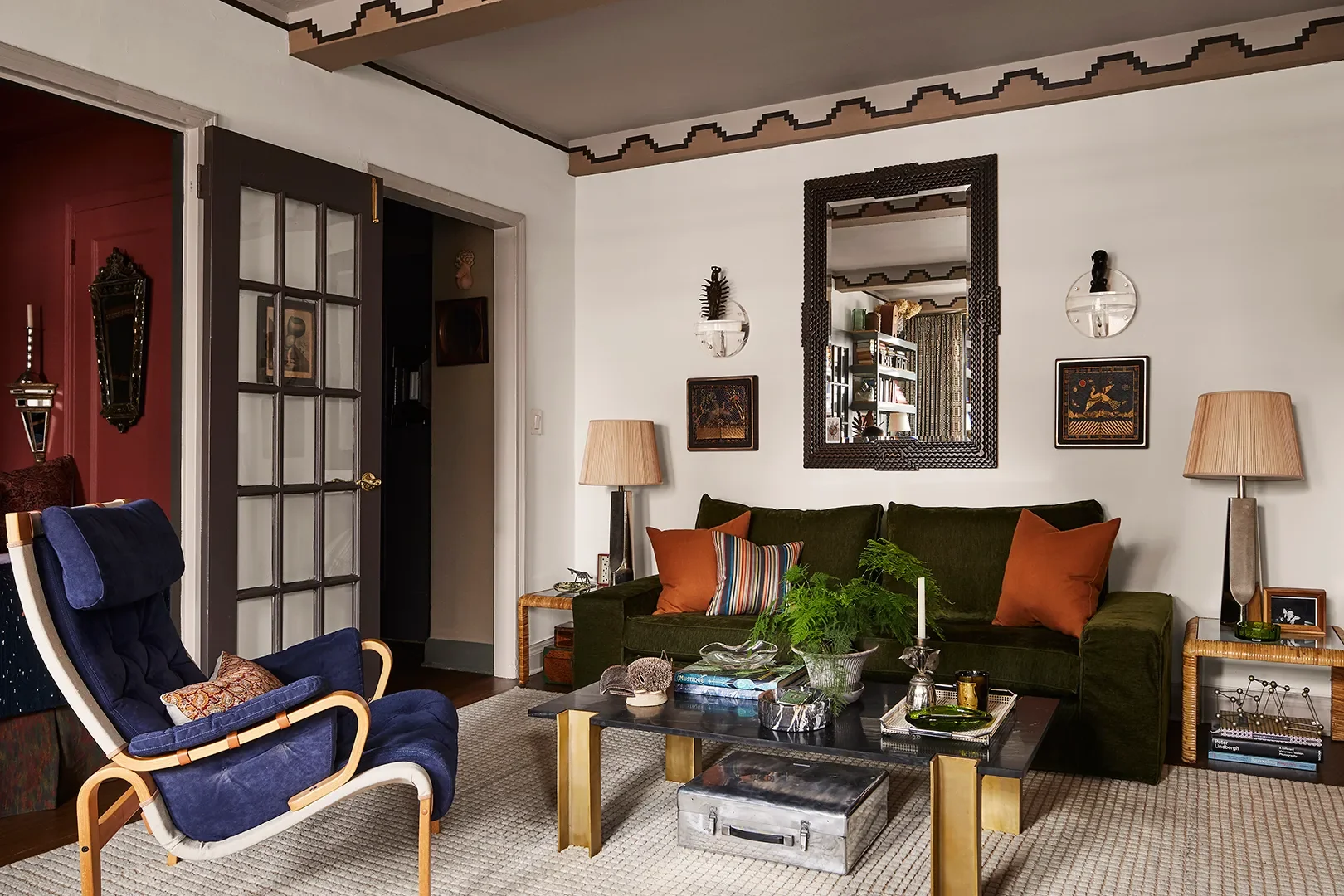A Little Celestial, A Lot Striking—This Designer's 550-Square-Foot Studio Is a True Jewel Box