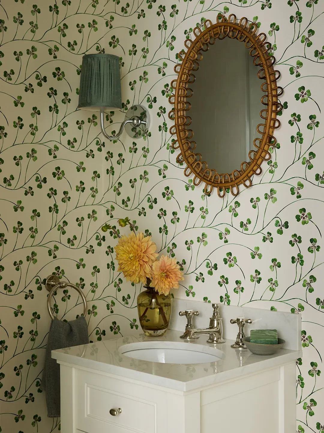 Behind the Design of a Playful Hamptons Home Inspired by Strawberry Fabric