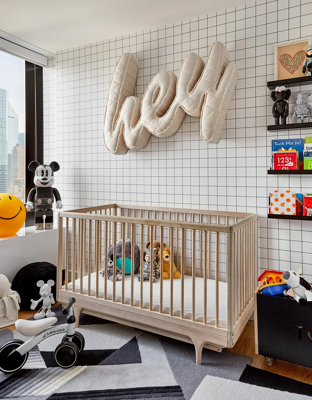 Both of These Boys' Rooms Are Black and White, But That's Where the Similarities End