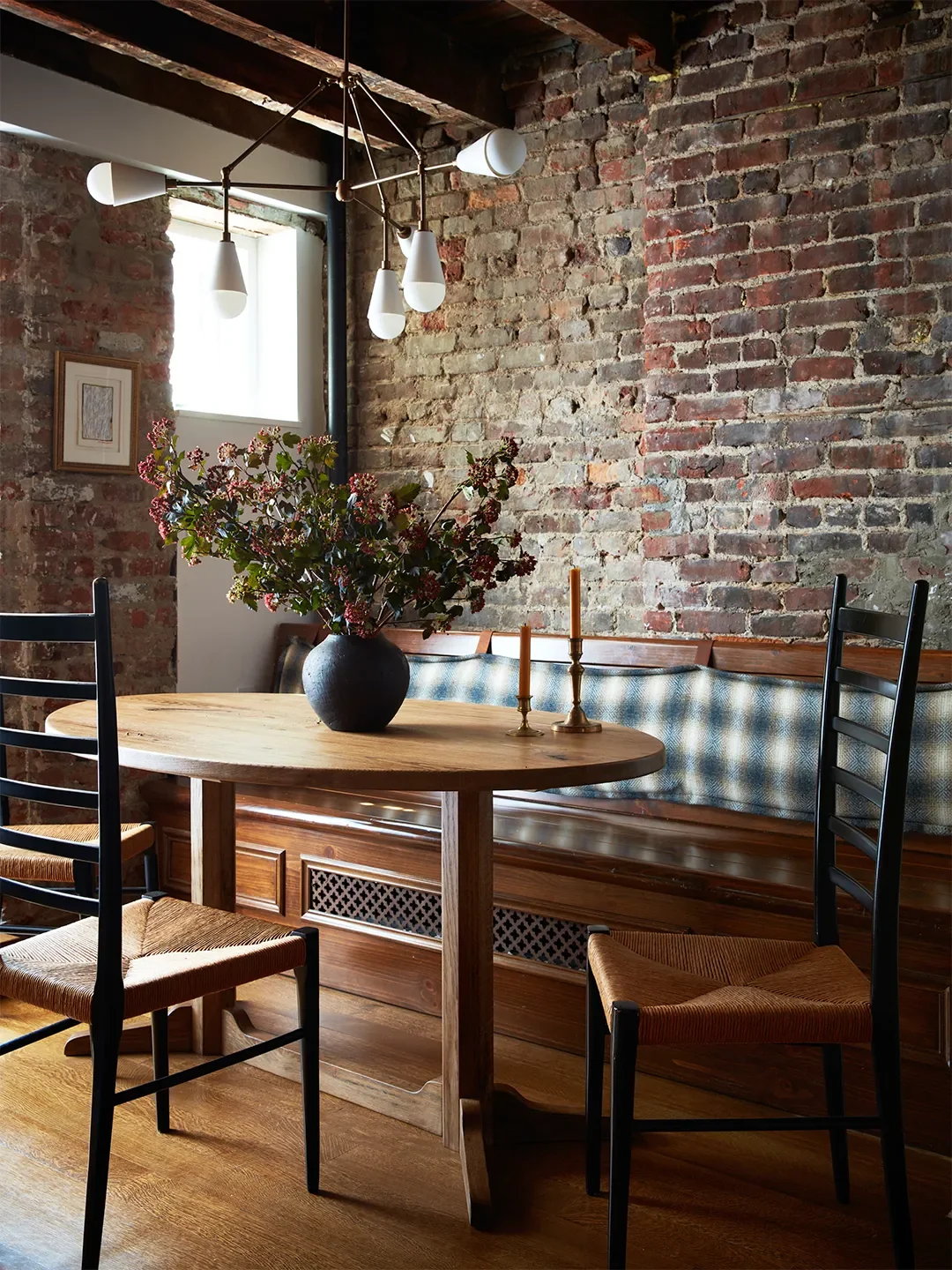 The Number-One Rule of Decorating a Space With Exposed Brick