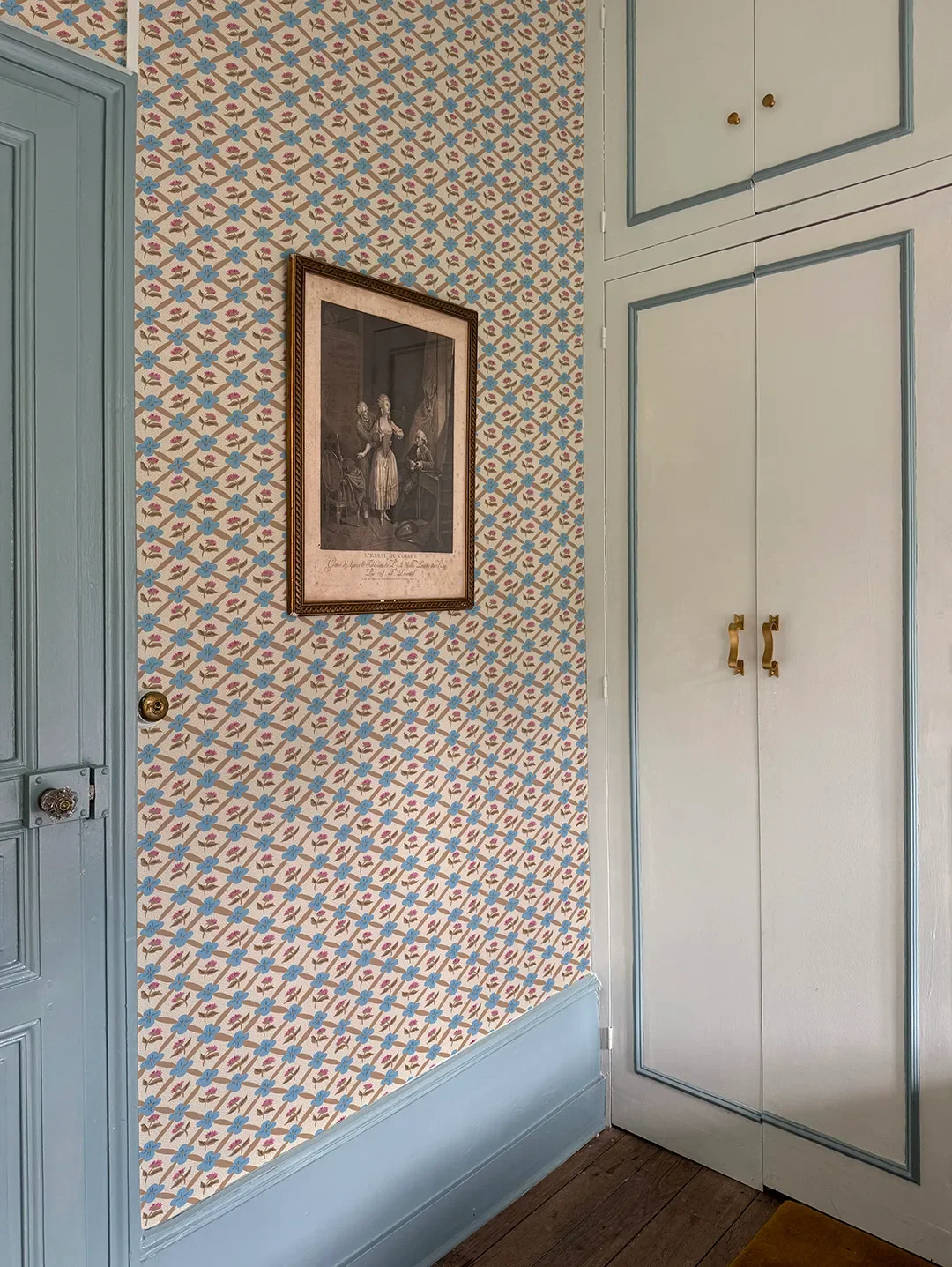 We Got a First Look at Clare Vivier's New Wallpaper Line, Inspired By Her 1800s French Home