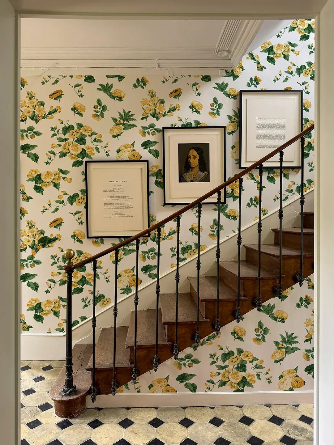 We Got a First Look at Clare Vivier's New Wallpaper Line, Inspired By Her 1800s French Home
