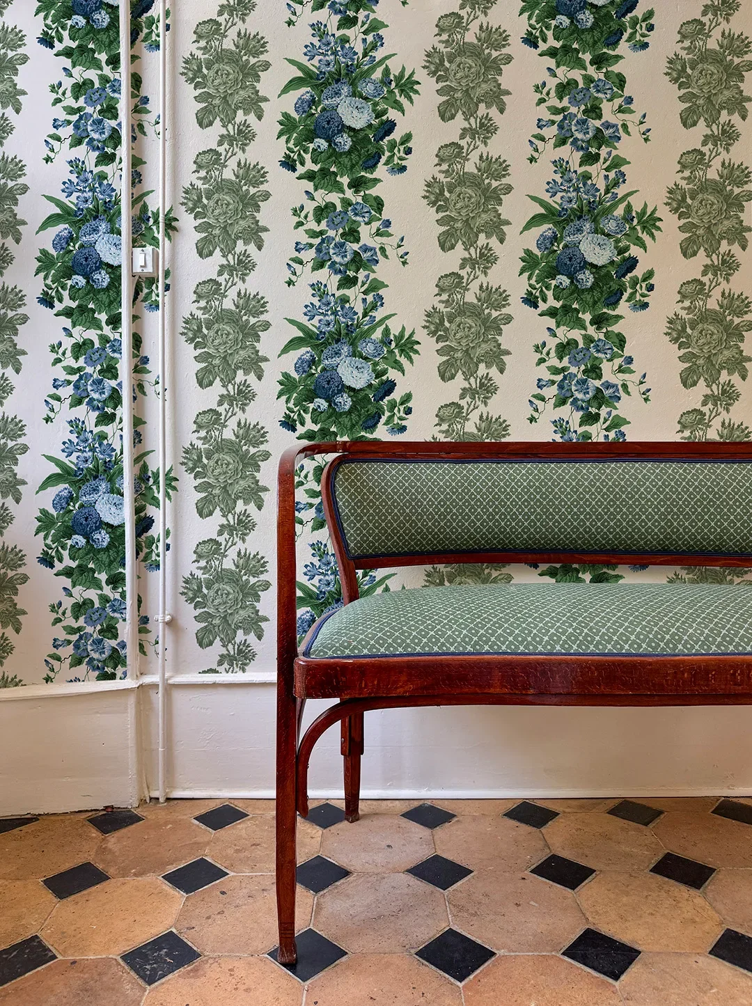 We Got a First Look at Clare Vivier's New Wallpaper Line, Inspired By Her 1800s French Home