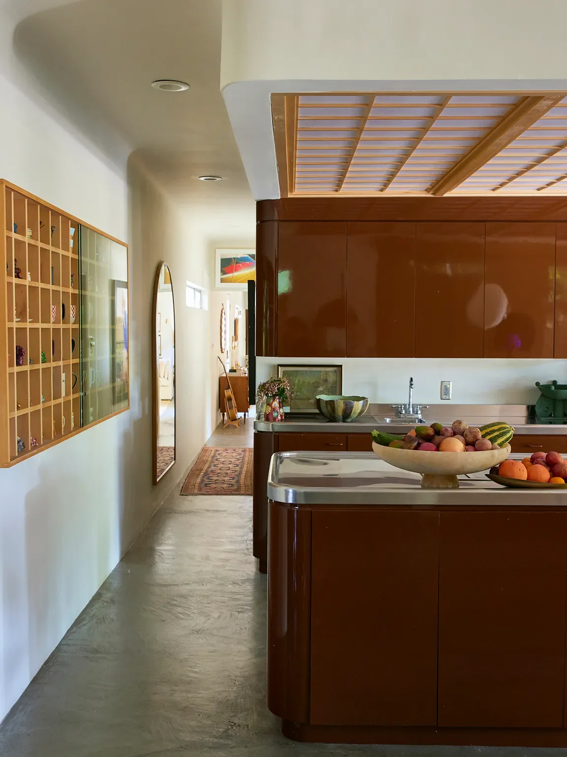 When Gallons of Car Paint Meet '70s IKEA Cabinetry, You Get High-Shine Perfection